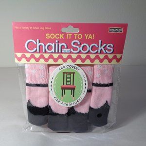 SOCK IT TO YA! New Chair Socks Leg Covers 4 Pc Set
